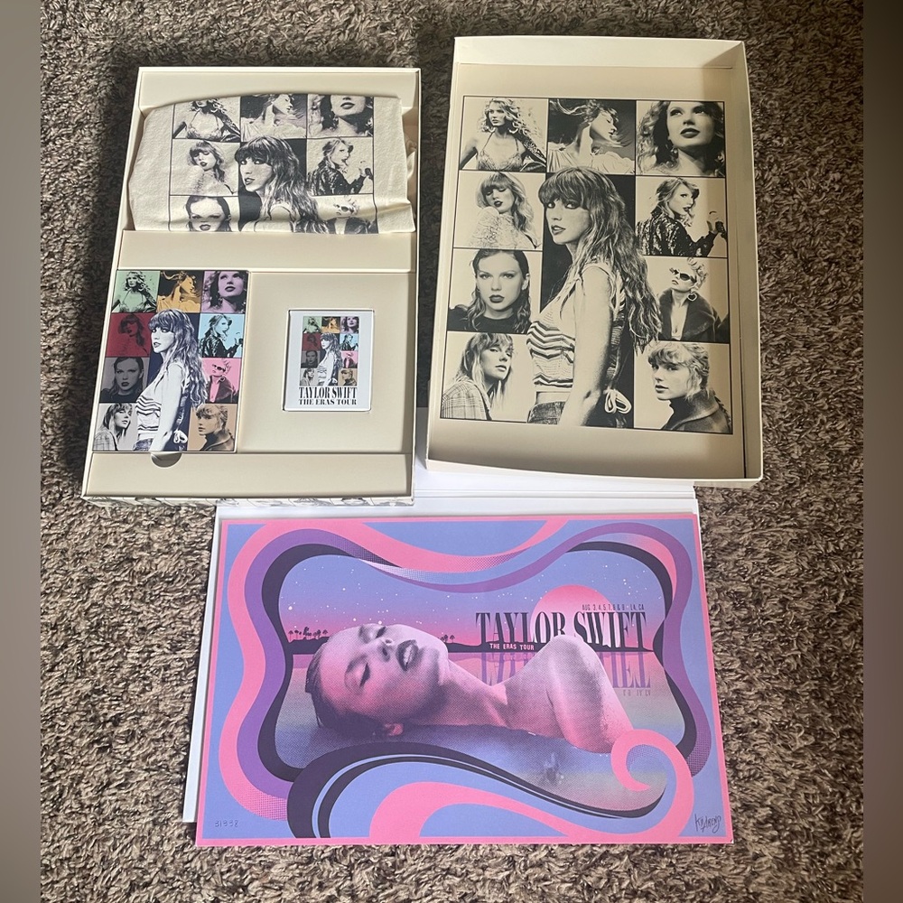 Taylor Swift Eras Tour VIP Box with LA print